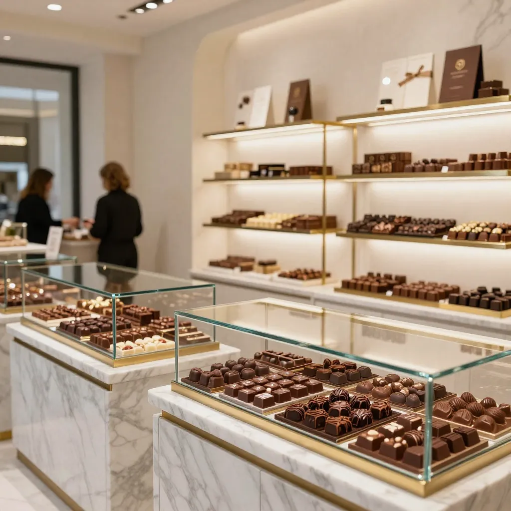 Artisan confectionery selection