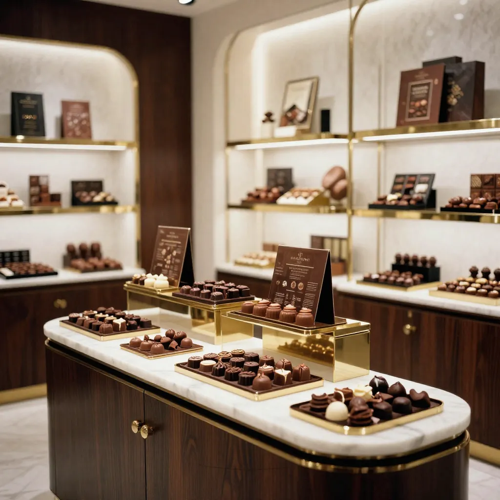 Luxury gift box presentation