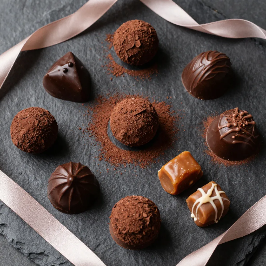 Chocolate preparation area